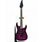 Used Fesley Deluxe S 3 Purple Burst Solid Body Electric Guitar