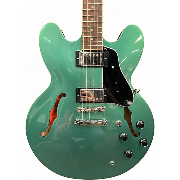 Used Epiphone ES335 Inverness Green Hollow Body Electric Guitar