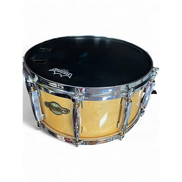 Used Pearl 6.5X14 Masters Premium Snare Maple Drum