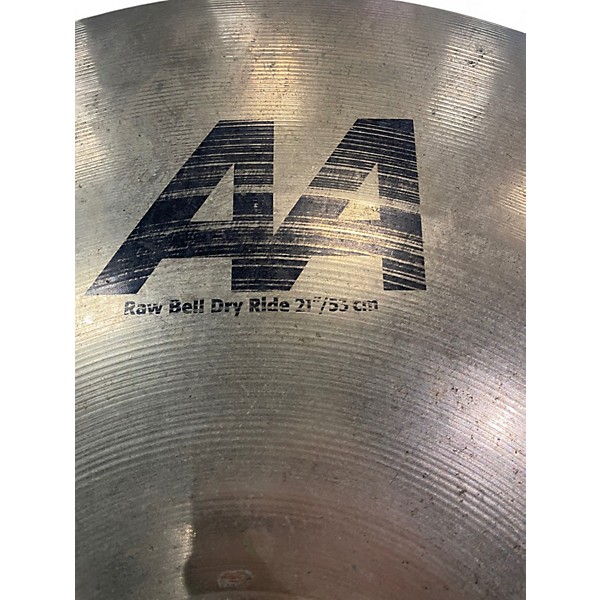 Used SABIAN 21in AA RAW BELL DRY Cymbal