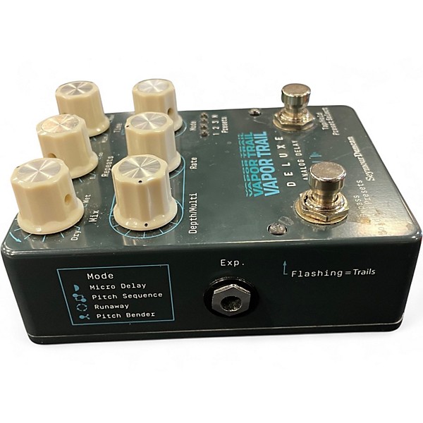 Used Seymour Duncan VAPOR TRAIL  DELUXE ANALOG DELAY Effect Pedal