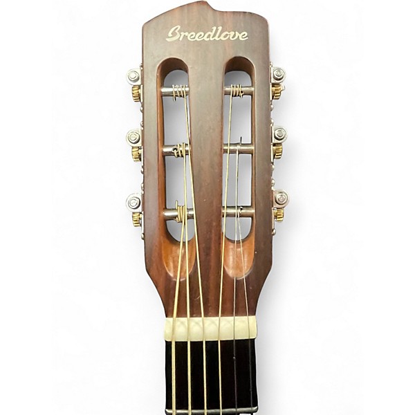 Used Breedlove PURSUIT PARLOR Natural Acoustic Electric Guitar