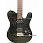 Used Firefly T STYLE BLACK SPARKLES Solid Body Electric Guitar