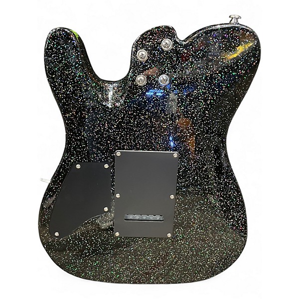 Used Firefly T STYLE BLACK SPARKLES Solid Body Electric Guitar