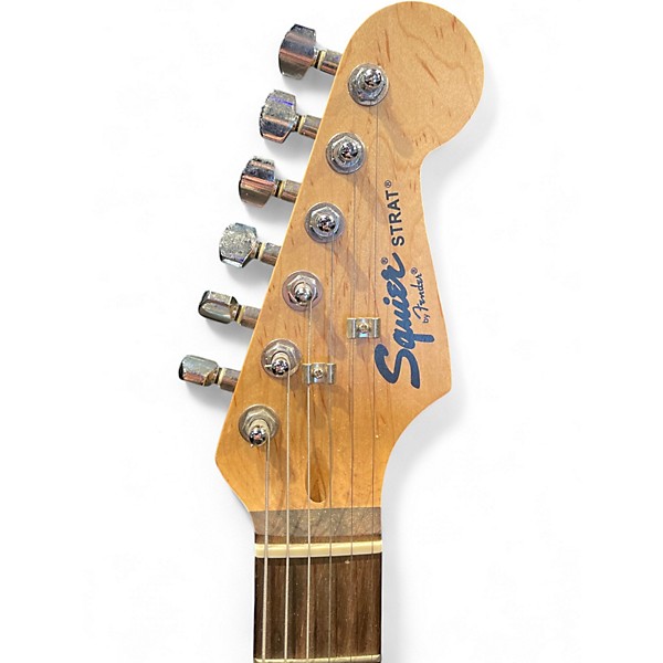 Used Squier Bullet Stratocaster Black Solid Body Electric Guitar