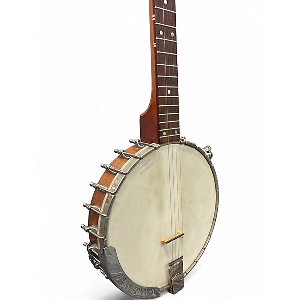Used Vega Folklore Long Neck Banjo 1964 Natural Banjo