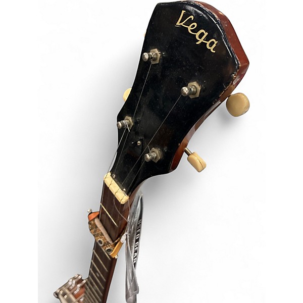 Used Vega Folklore Long Neck Banjo 1964 Natural Banjo