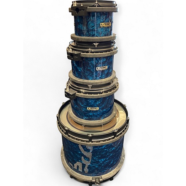 Used Peavey 4 Piece RADIALPRO 500 Blue Drum Kit
