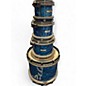 Used Peavey 4 Piece RADIALPRO 500 Blue Drum Kit