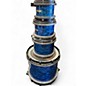 Used Peavey 4 Piece RADIALPRO 500 Blue Drum Kit