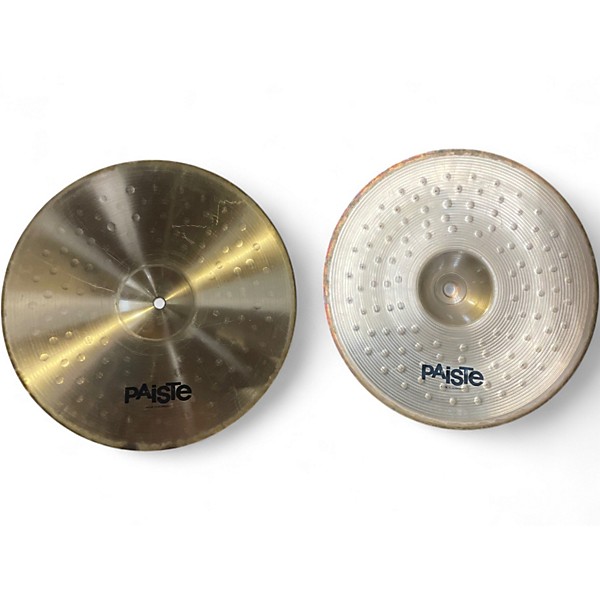 Used Paiste 13in 502 Hi Hat Pair Cymbal