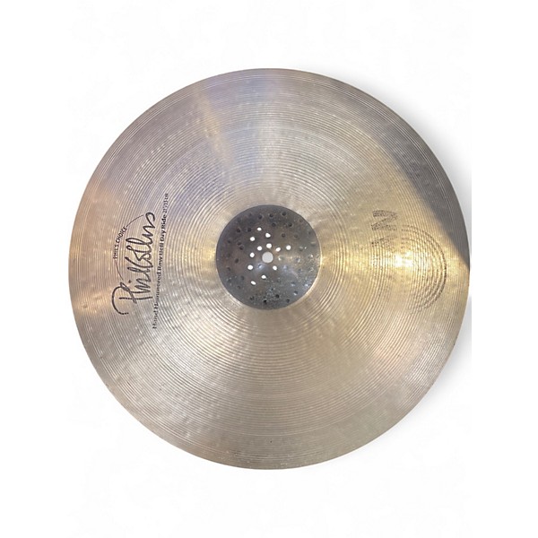 Used SABIAN 21in PHIL COLLINS "PHIL'S CHOICE" HAND HAMMERED RAW BELL DRY RIDE Cymbal
