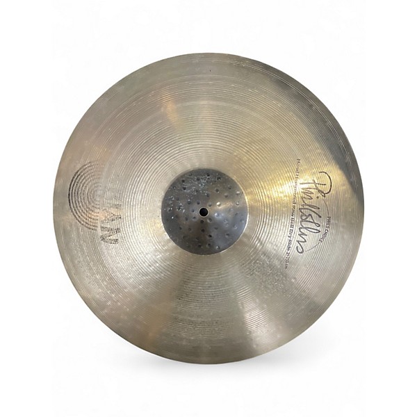 Used SABIAN 21in PHIL COLLINS "PHIL'S CHOICE" HAND HAMMERED RAW BELL DRY RIDE Cymbal