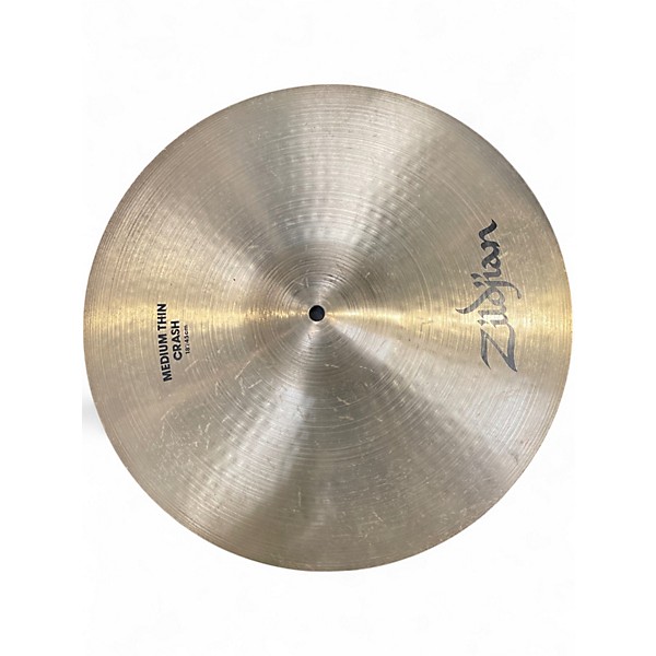 Used Zildjian 18in MEDIUM THIN CRASH Cymbal