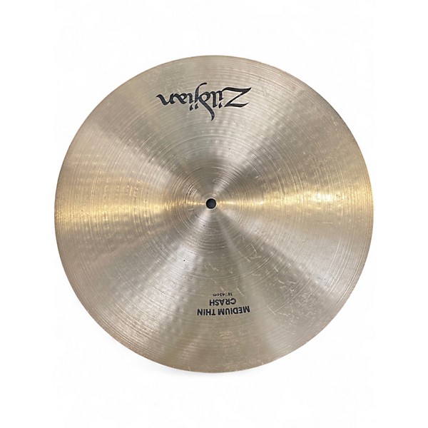 Used Zildjian 18in MEDIUM THIN CRASH Cymbal