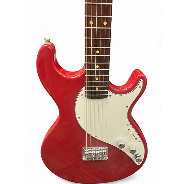 Used Line 6 Variax 300 Red Solid Body Electric Guitar