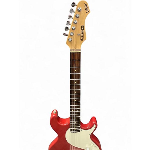 Used Line 6 Variax 300 Red Solid Body Electric Guitar