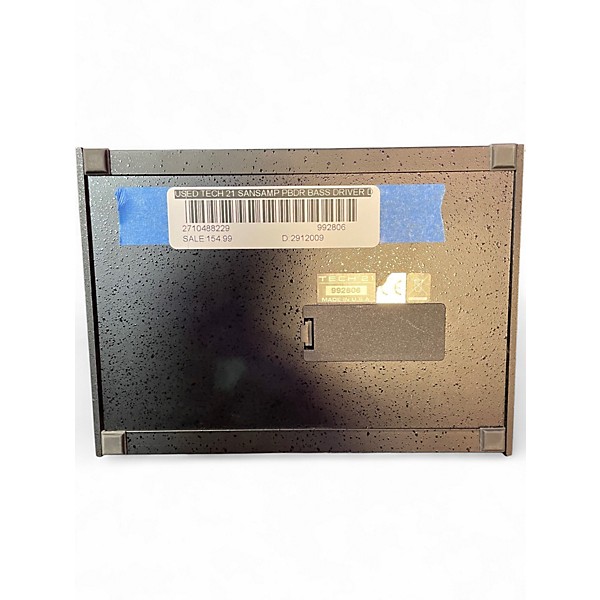 Used Tech 21 Sansamp PBDR Bass Driver DI Bass Effect Pedal