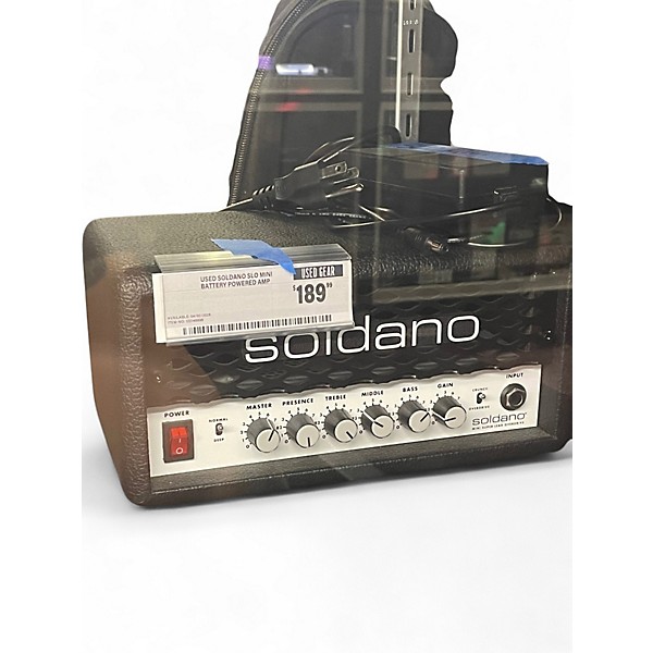 Used Soldano SLO MINI Battery Powered Amp