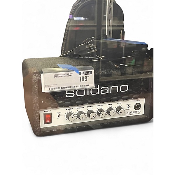 Used Soldano SLO MINI Battery Powered Amp