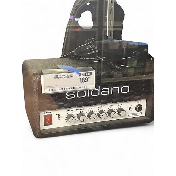 Used Soldano SLO MINI Battery Powered Amp