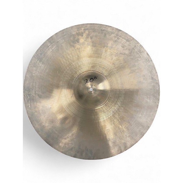 Vintage 1960s Zildjian 20in A Cymbal