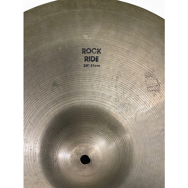 Used Zildjian 20in Rock Ride Cymbal