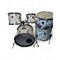 Used Premier 5 Piece Artist Maple White Drum Kit