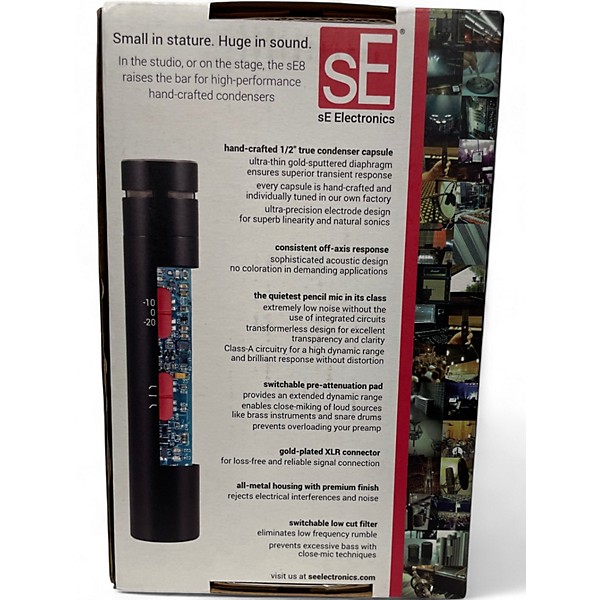 Used sE Electronics sE 8 Condenser Microphone