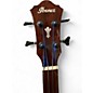Used Ibanez AEBG24FE FRETLESS *AS IS* Brown Sunburst Acoustic Bass Guitar