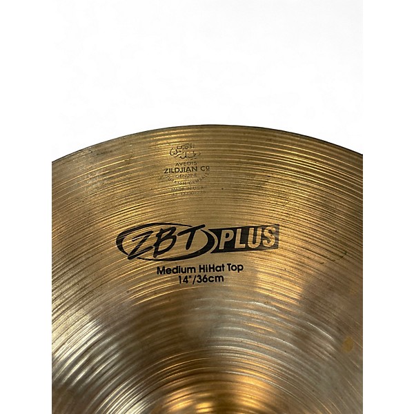 Used Zildjian 14in ZBT Plus Rock Hi Hats Pair Cymbal