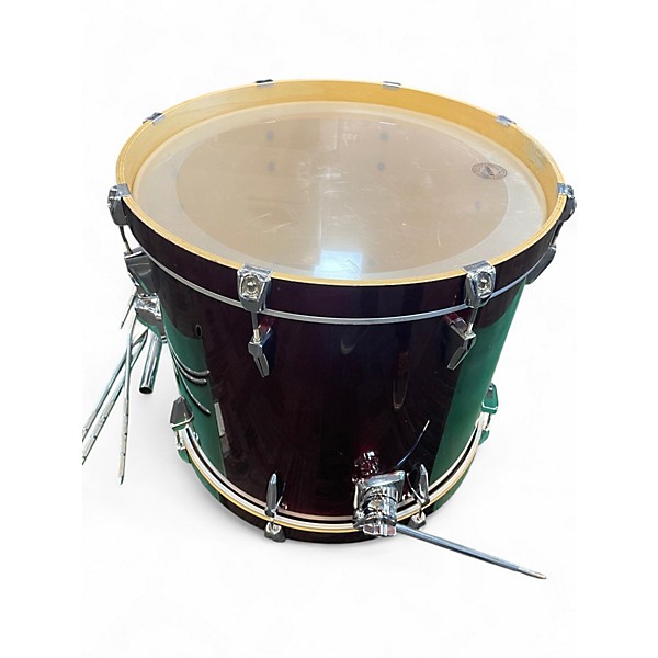 Used TAMA 3 Piece Rockstar Wine Red Drum Kit
