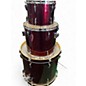Used TAMA 3 Piece Rockstar Wine Red Drum Kit