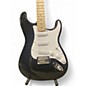 Used Squier Standard Stratocaster Black Solid Body Electric Guitar