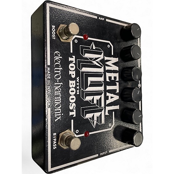 Used Electro-Harmonix Metal Muff Distortion With Top Boost Effect Pedal