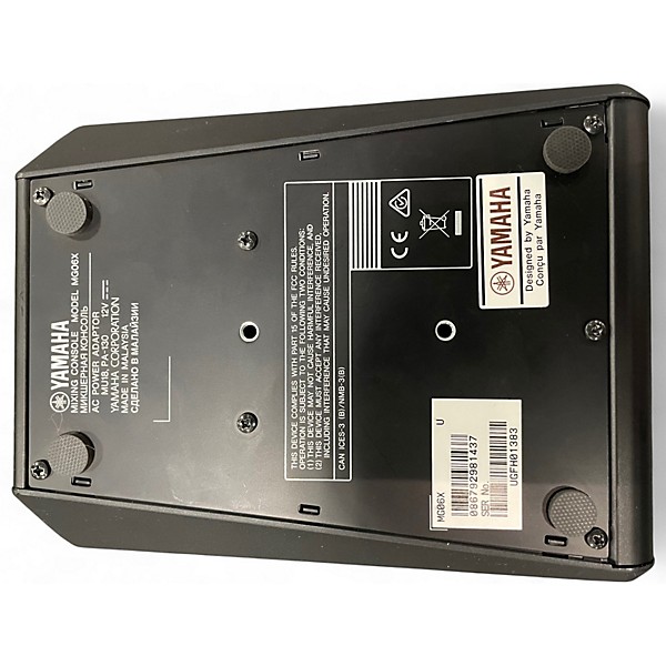 Used Yamaha MG06X Unpowered Mixer