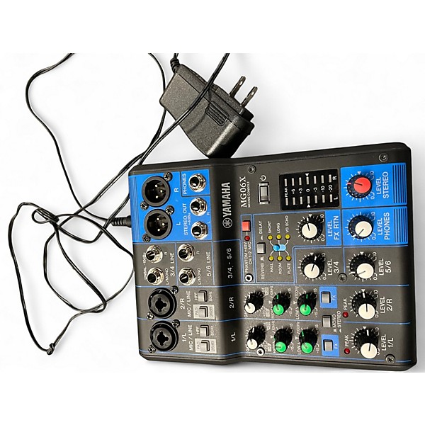 Used Yamaha MG06X Unpowered Mixer