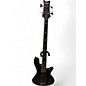 Used Schecter Guitar Research Stiletto Extreme 4 String Black Cherry Electric Bass Guitar thumbnail