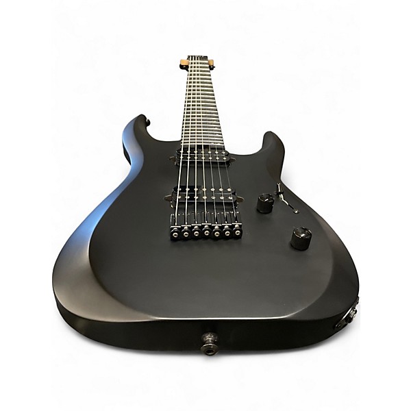 Used Jackson PRO PLUS SERIES MDK7P Black Solid Body Electric Guitar