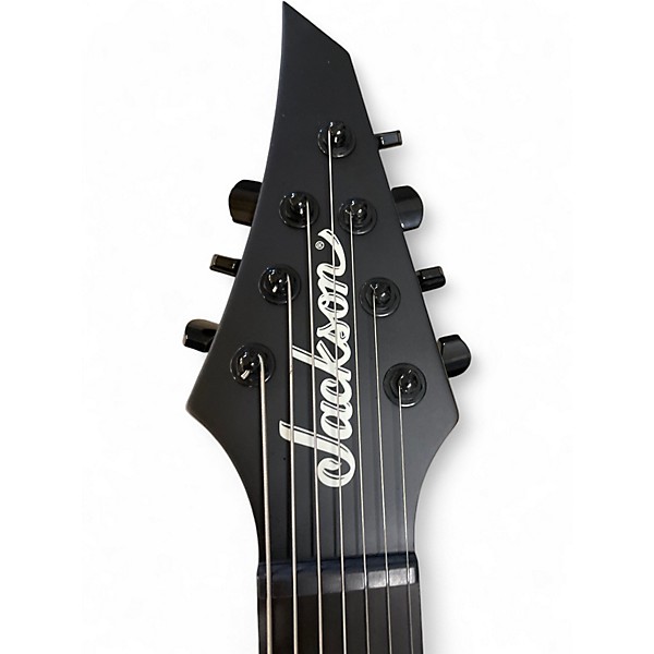 Used Jackson PRO PLUS SERIES MDK7P Black Solid Body Electric Guitar