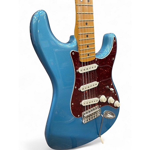 Used Fender Standard Stratocaster Blue Solid Body Electric Guitar