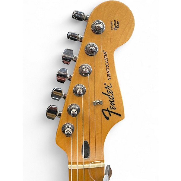 Used Fender Standard Stratocaster Blue Solid Body Electric Guitar