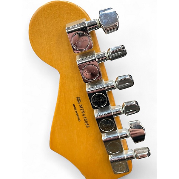 Used Fender Player Stratocaster Black Solid Body Electric Guitar