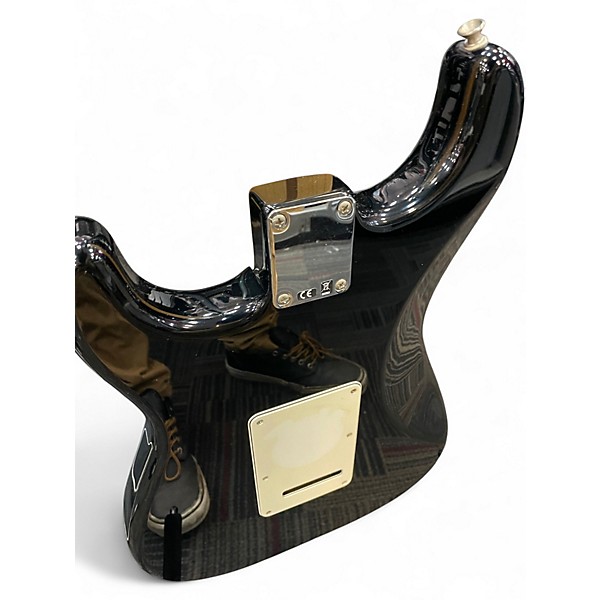 Used Fender Player Stratocaster Black Solid Body Electric Guitar