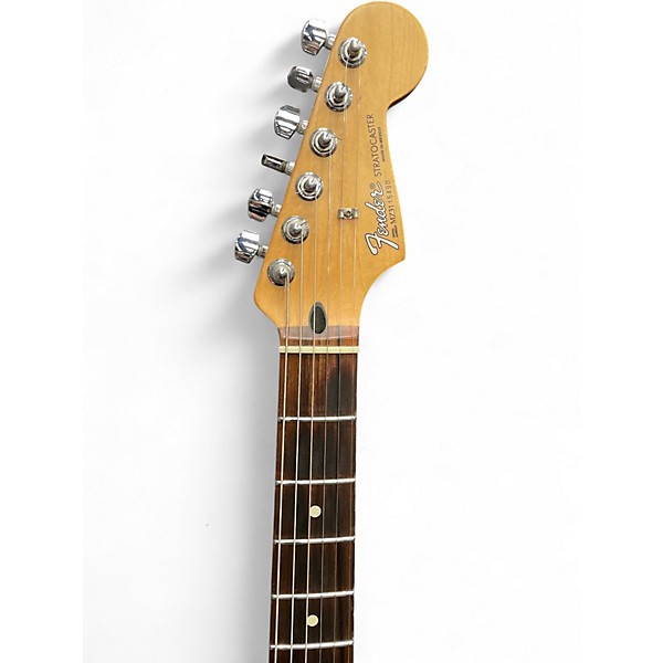 Used Fender Standard Stratocaster Olympic White Solid Body Electric Guitar