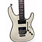 Used Schecter Guitar Research Hellraiser C1 FR Antique White Solid Body Electric Guitar