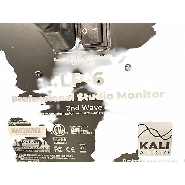 Used Kali Audio LP6 V2 PAIR Powered Monitor
