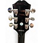 Used 2021 Epiphone Hummingbird Inspired By Gibson Trans Ebony Acoustic Electric Guitar