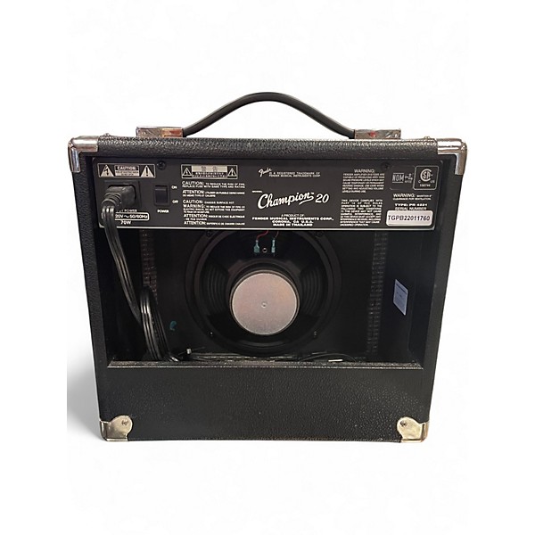 Used Fender Champion 20 Guitar Combo Amp