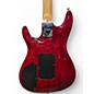 Used Ibanez JS100 Joe Satriani Signature Trans Red Solid Body Electric Guitar